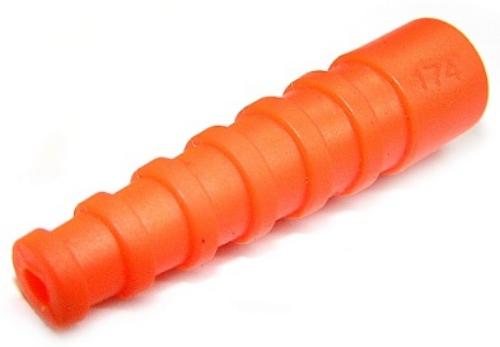 Rubber Sleeve Orange RG174